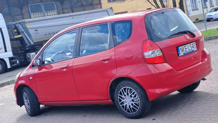 Honda Jazz cena 8900 przebieg: 128000, rok produkcji 2006 z Kętrzyn małe 46